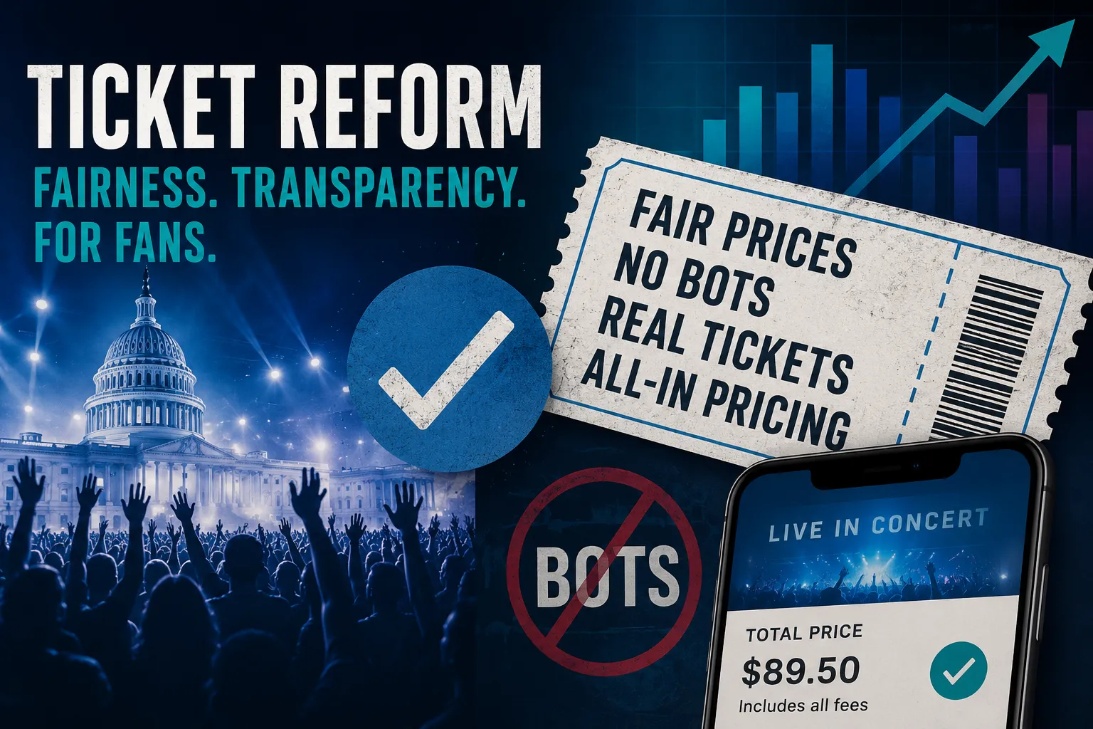 Voters Across Political Lines Back Major Concert Ticket Reform Efforts