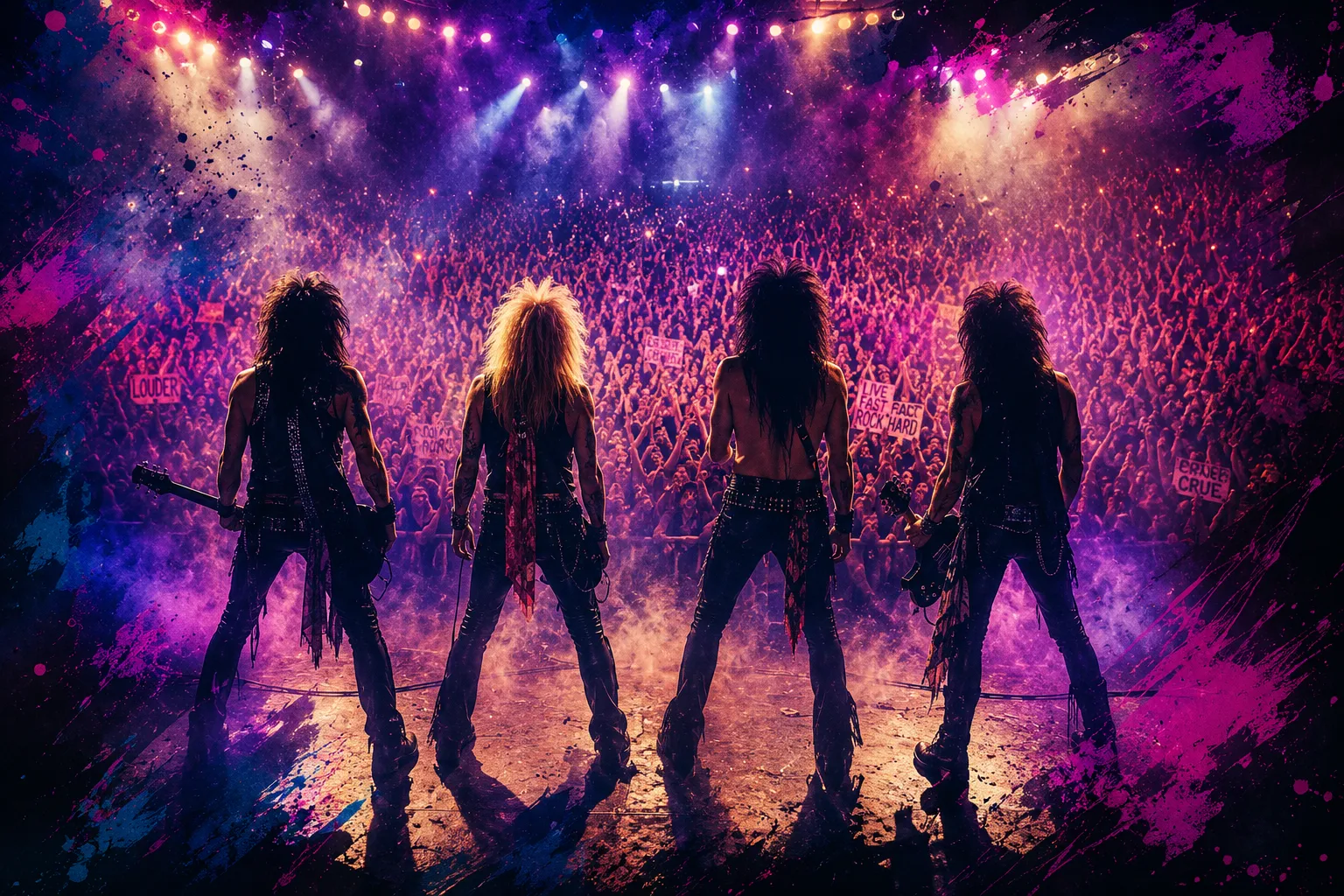 Leather, Loud Guitars, and Excess: The Massive Impact of Mötley Crüe on the 1980s Music Explosion
