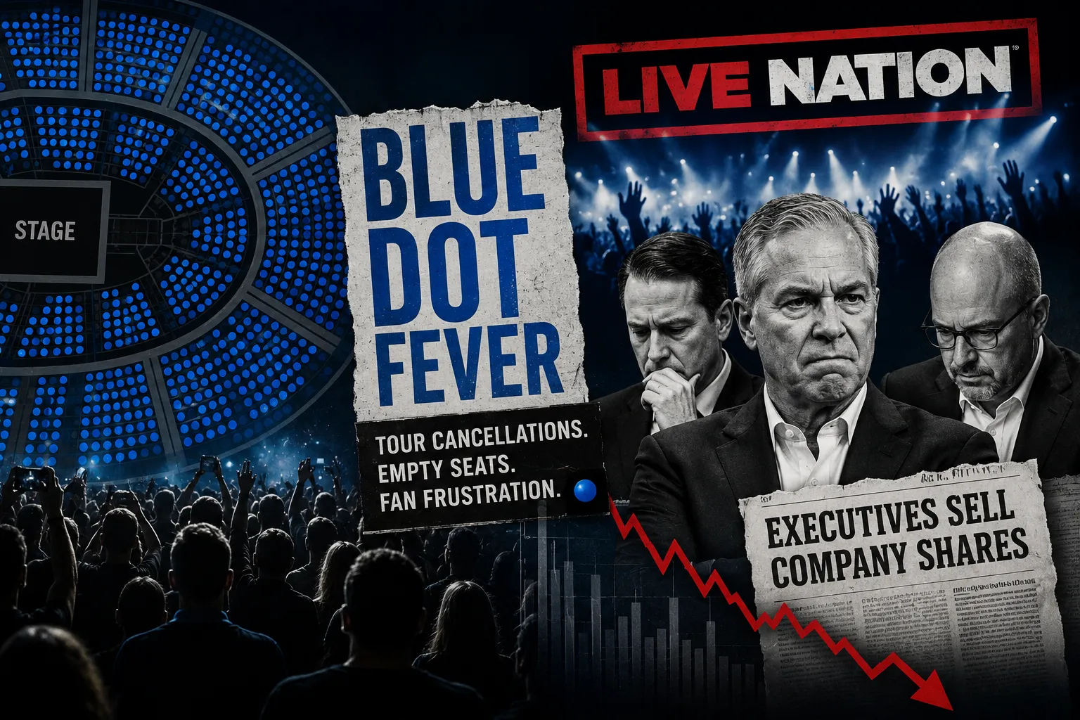 Live Nation Pushes Back as ‘Blue Dot Fever’ Debate Intensifies