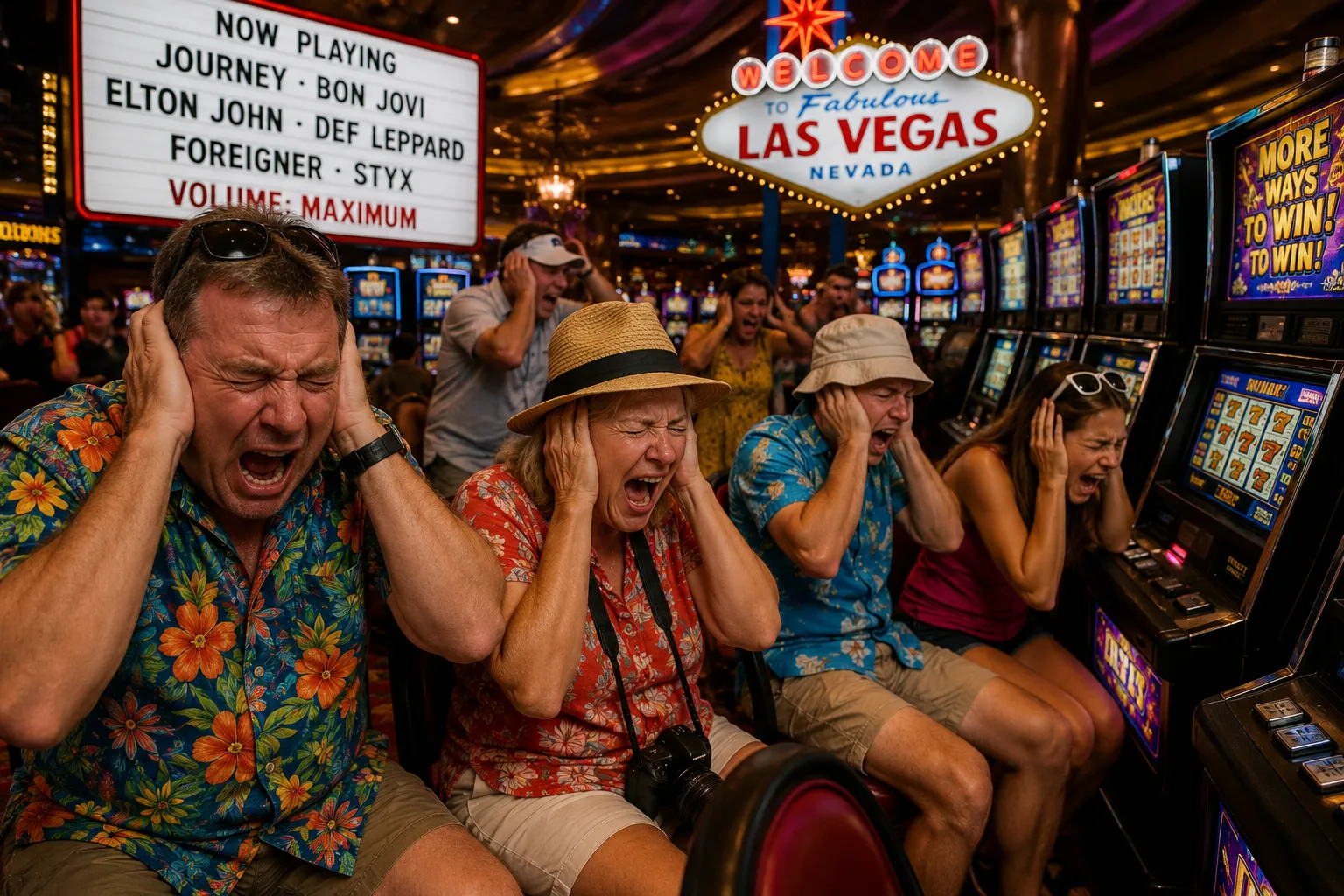 Why Las Vegas Casinos Still Blast 1970s and 1980s Music Everywhere