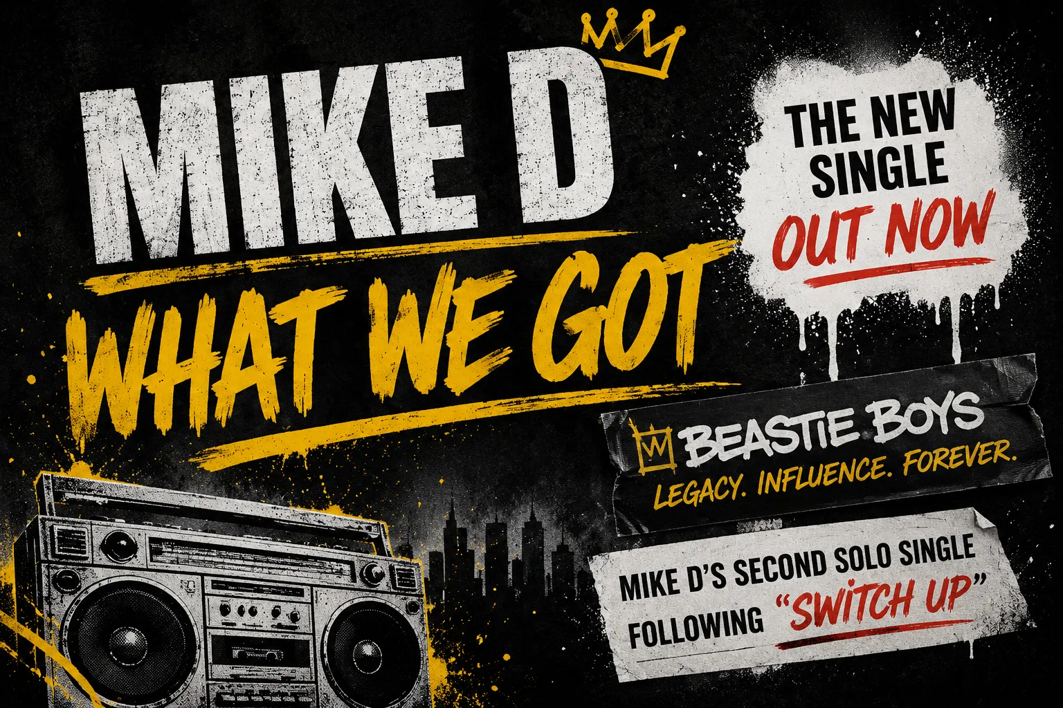 Mike D Returns With “What We Got,” His Second Solo Release Following “Switch Up”