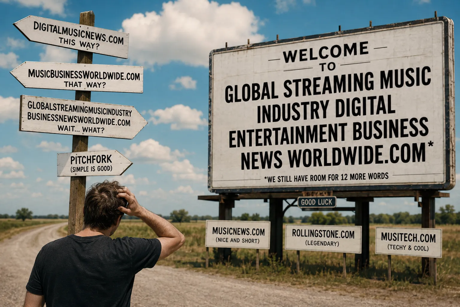 Did the Music Industry Accidentally Turn Website Names Into Entire Sentences? A Deep Investigation Into DigitalMusicNews.com, MusicBusinessWorldwide.com, and the Great Domain Length Experiment