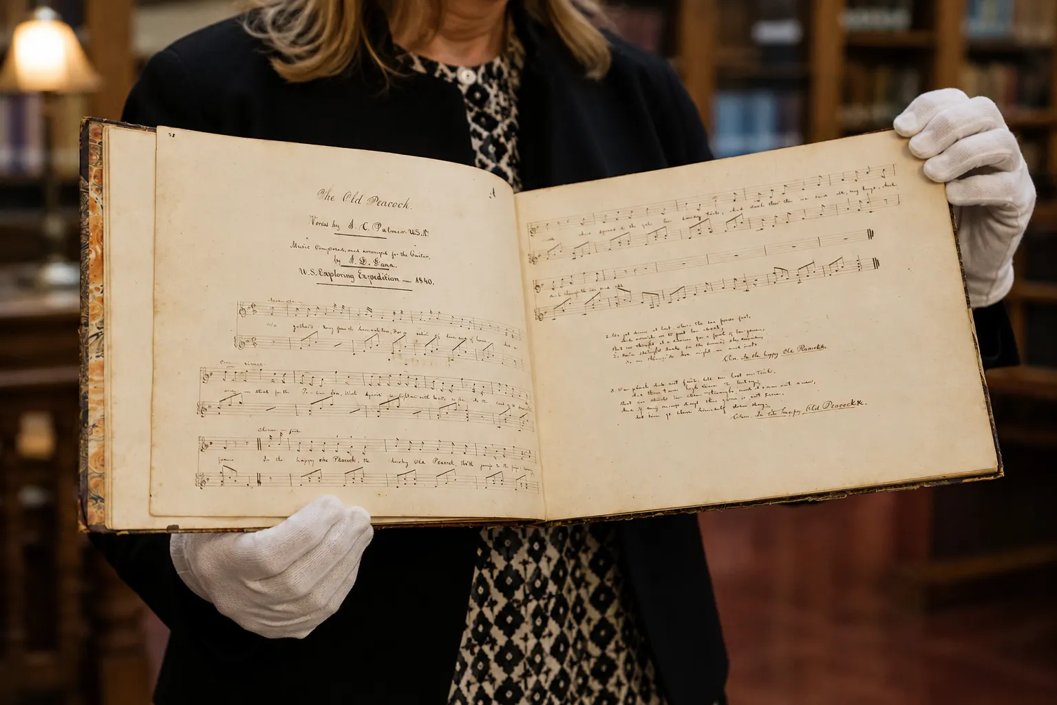 Library of Congress Acquires Rare Music Manuscript Written During Historic Antarctic Expedition