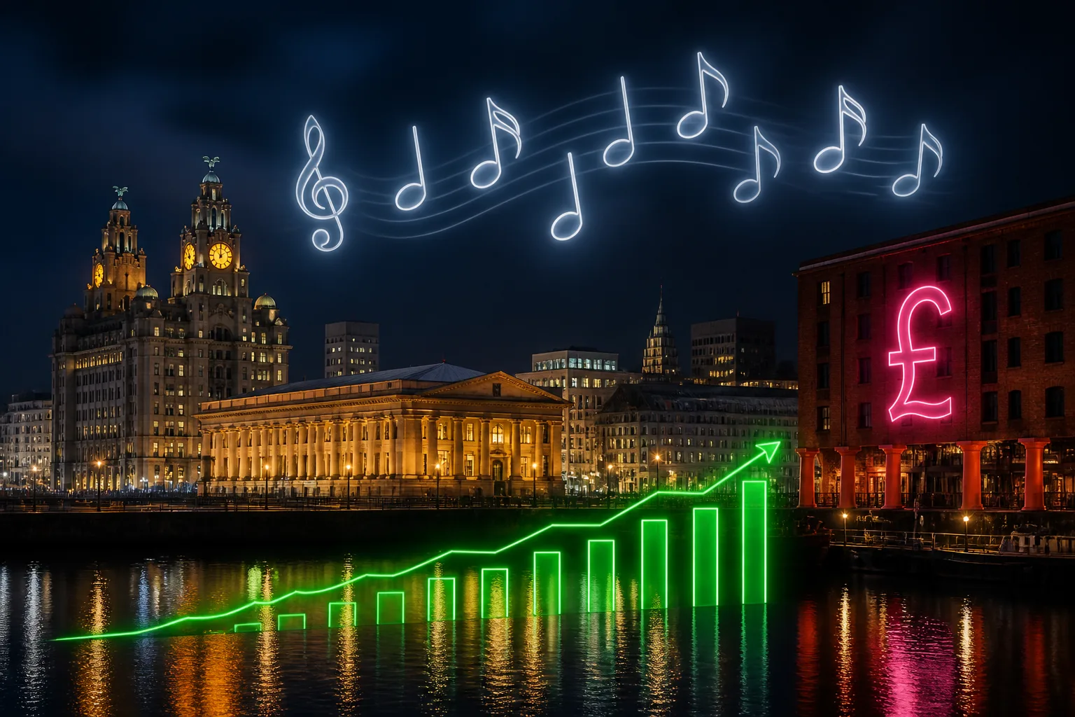 Liverpool City Regions Music Industry Worth 780 Million, Eyes 1 Billion by 2035
