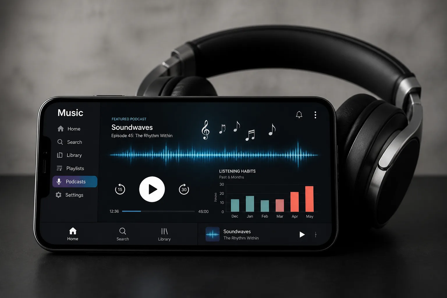 YouTube Musics Podcast Upgrade Draws Users Away from Spotify