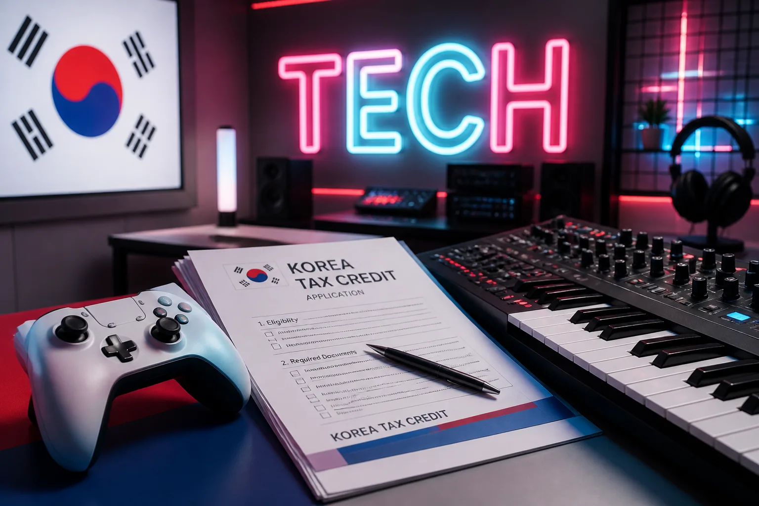 South Korea Introduces Tax Credit Bill to Boost Game and Music Production