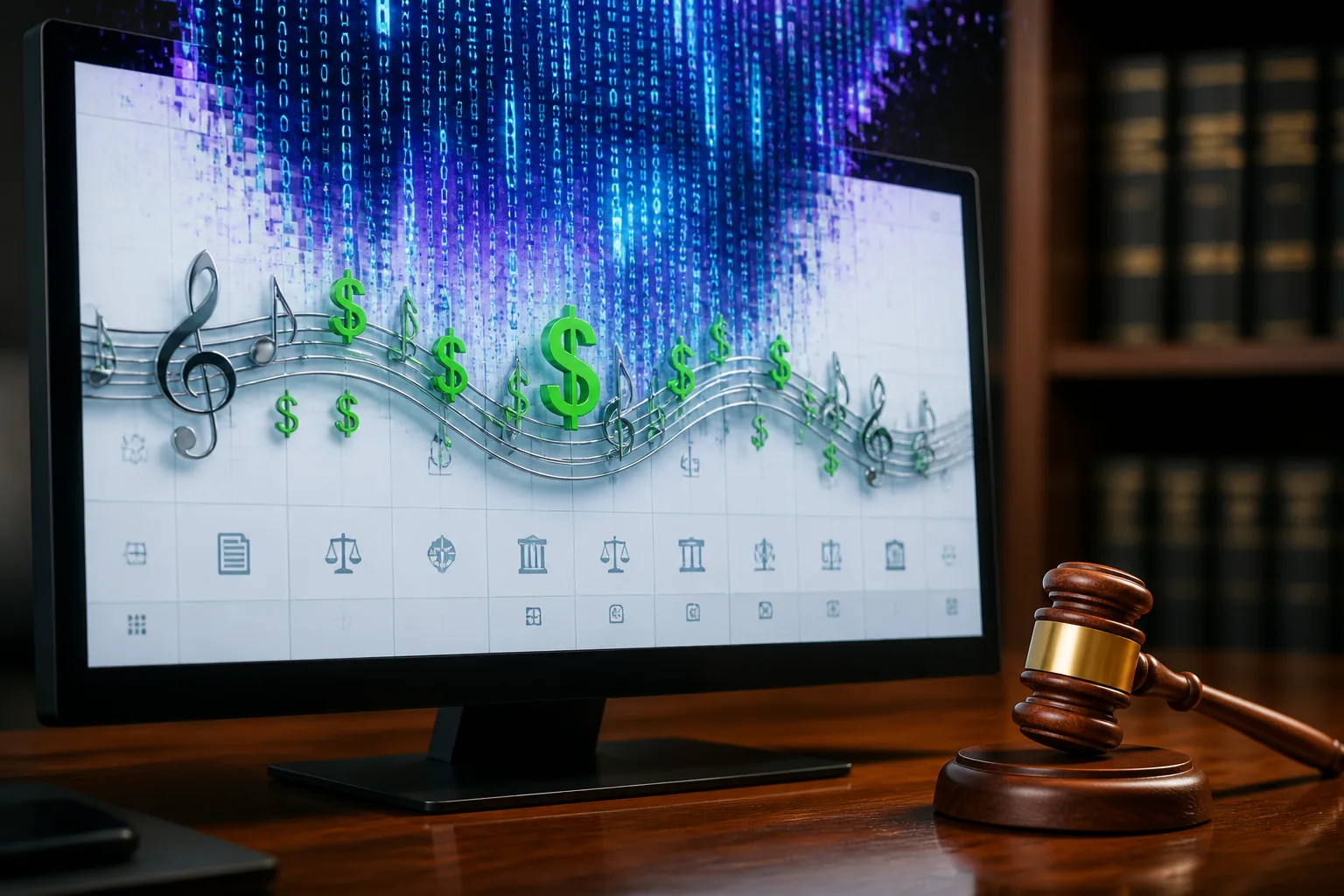 AI-Generated Music Floods Streaming Platforms, Sparks Legal and Payment Disputes