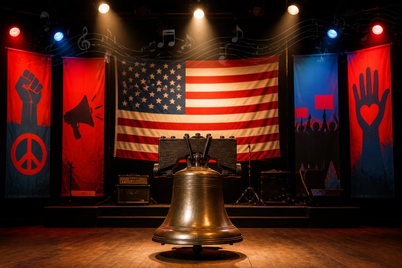 Bruce Springsteen Center Opens Chimes of Freedom Exhibit Highlighting 250 Years of American Protest and Patriotism