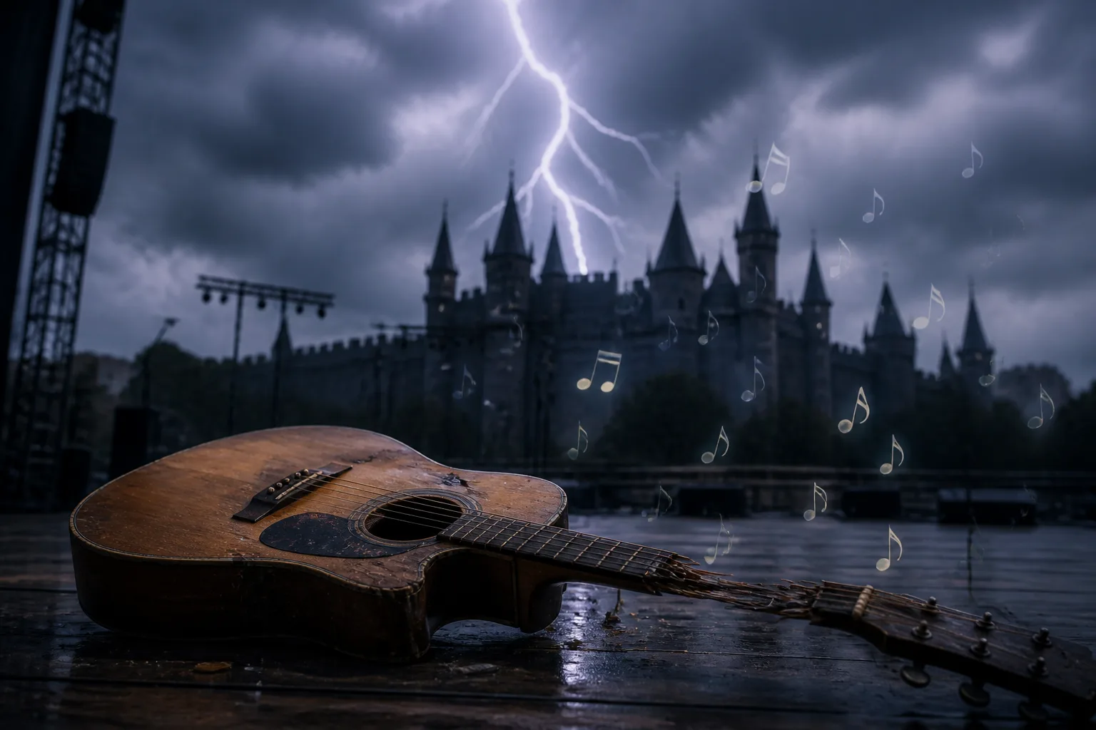 B-52s Cancel Set at Retro C Trop Festival in France After Storm Strikes Chateau de Tilloloy
