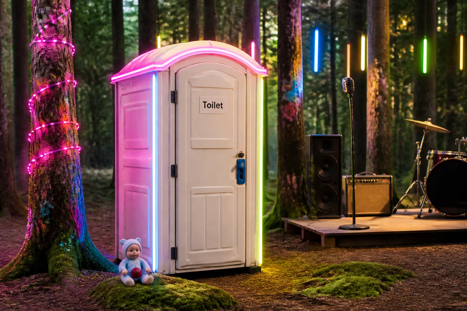 Newborn Found Dead in Portable Toilet at Michigans Electric Forest Festival: Police Investigate