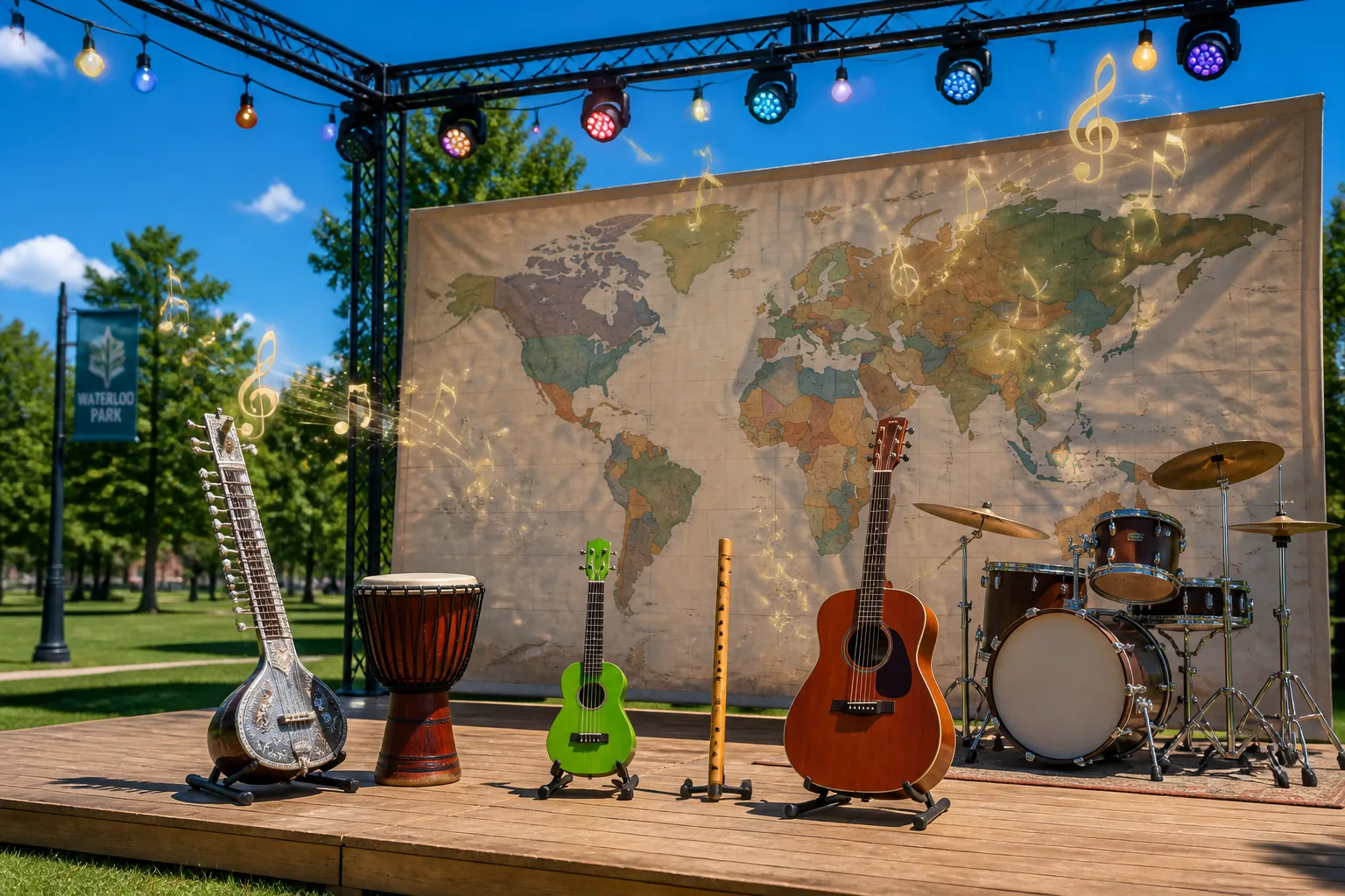 Kultrun World Music Festival Concludes Sunday in Waterloo Park with Free Global Sounds