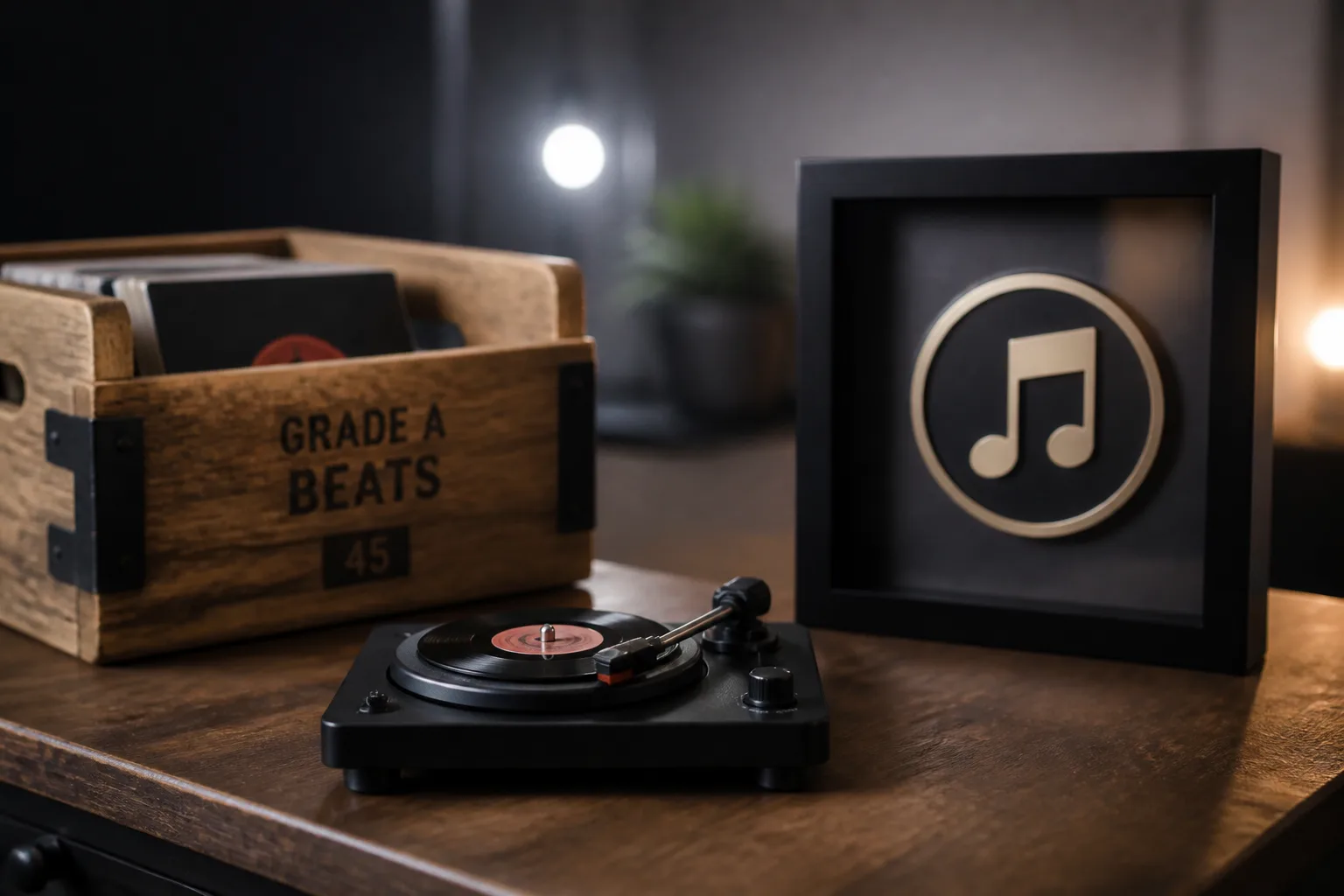 Tiny Vinyl Launches Target-Exclusive 4-Inch Turntable, Storage Crate and Display Frame