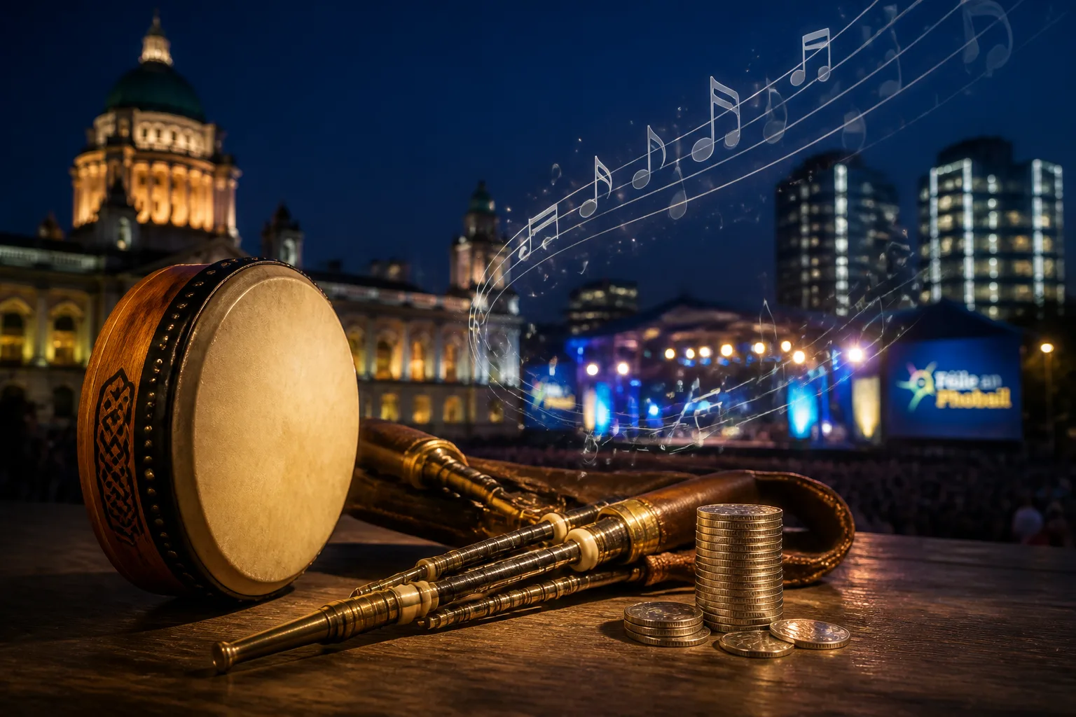 Belfast Hosts First Fleadh Cheoil na hEireann, Drawing 900,000 Visitors and Economic Boost