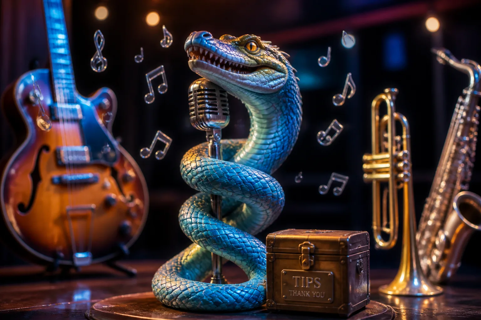 Blue Medusa Unveils Third Single "Crocodile," Prepares for First Live Shows and Charity Auction
