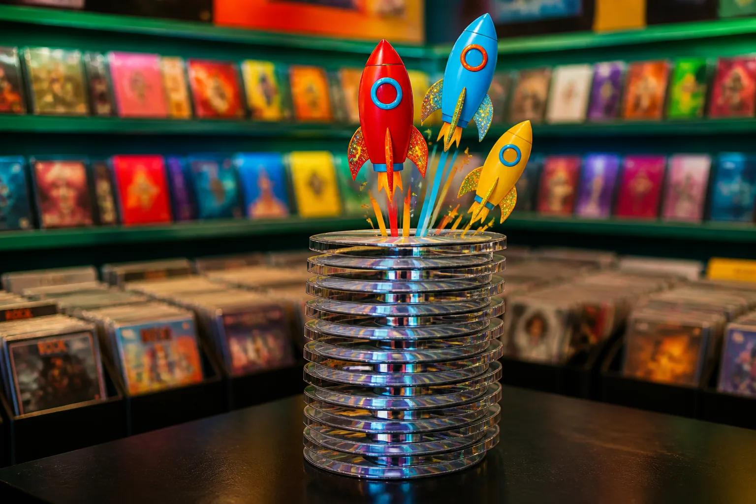 US CD Sales Surge 45% in First Half of 2026, RIAA Report Shows