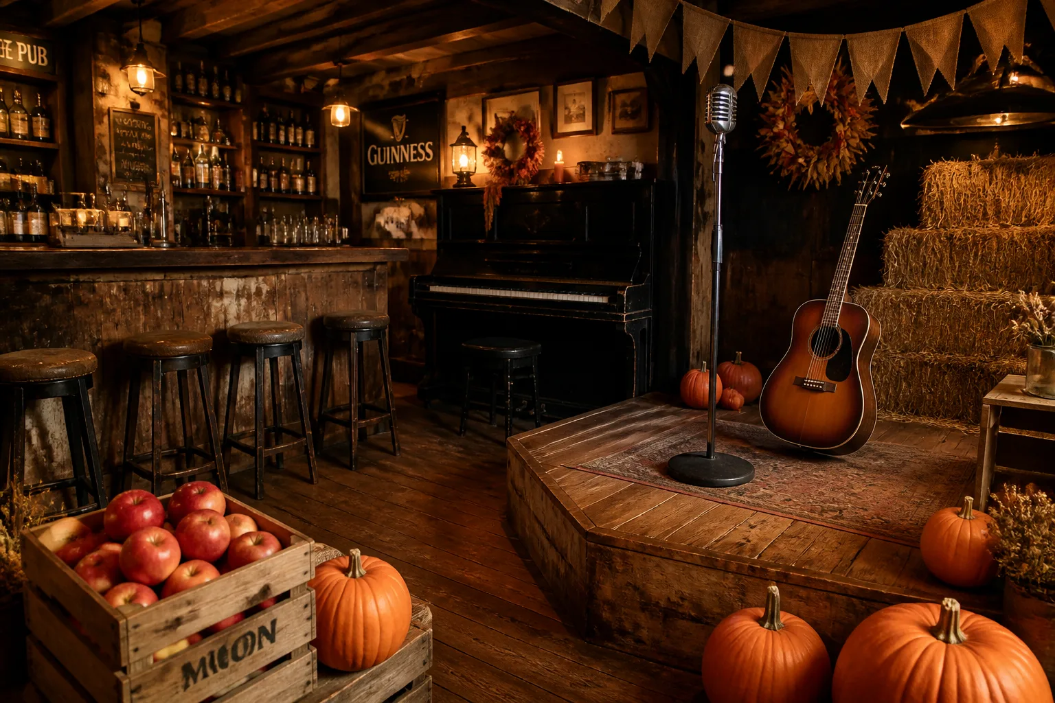Andy Cato and Britains Got Talent Winners Perform at Jeremy Clarksons Cotswolds Pub for Inaugural Hawkstone Harvest Festival
