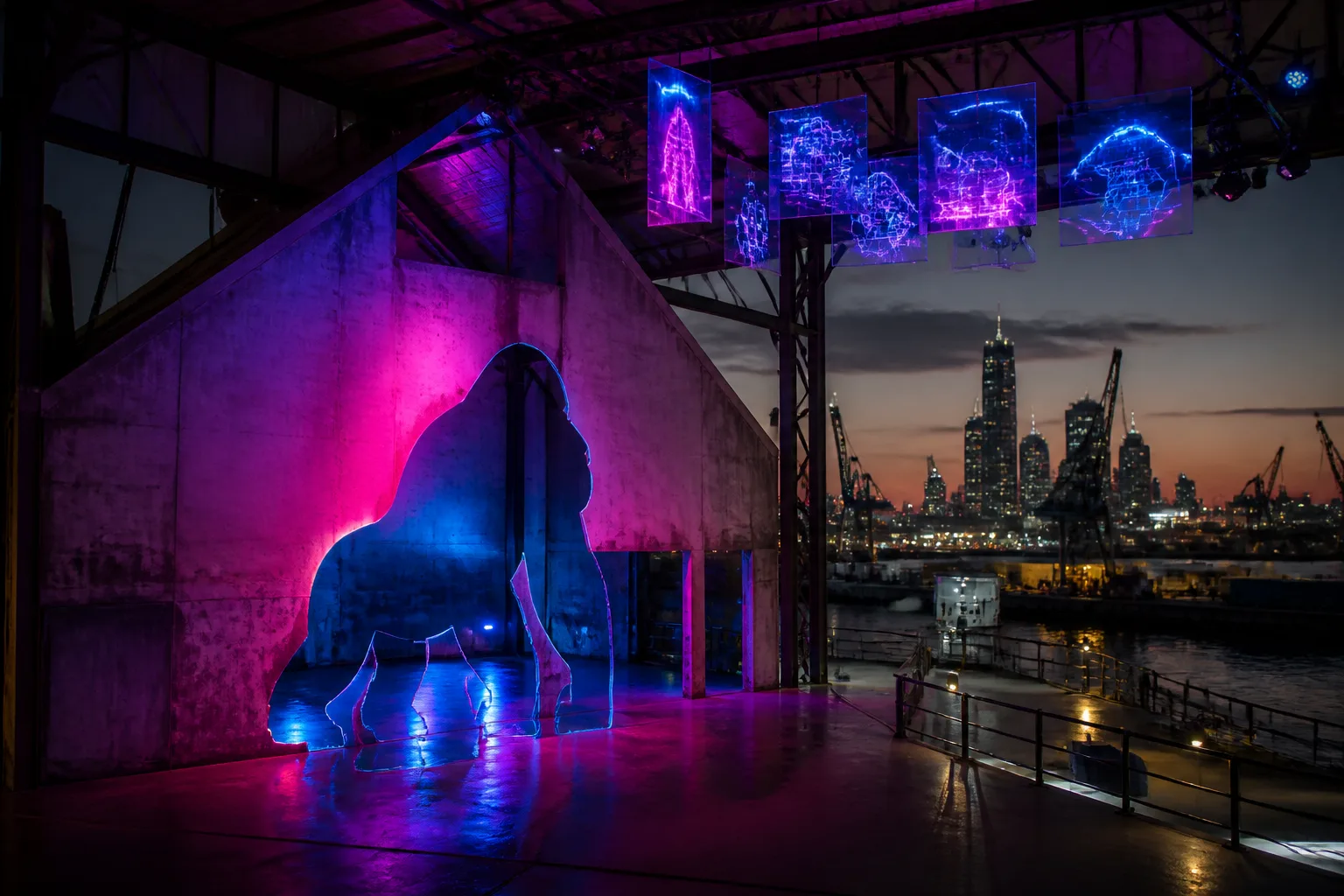 Gorillaz Unveils House of Kong Exhibition in Brooklyn Navy Yard Ahead of Madison Square Garden Show